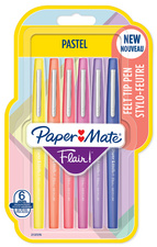 PAPER:MATE viltstiften Flair pastel, 1,0 mm, 12 stuks