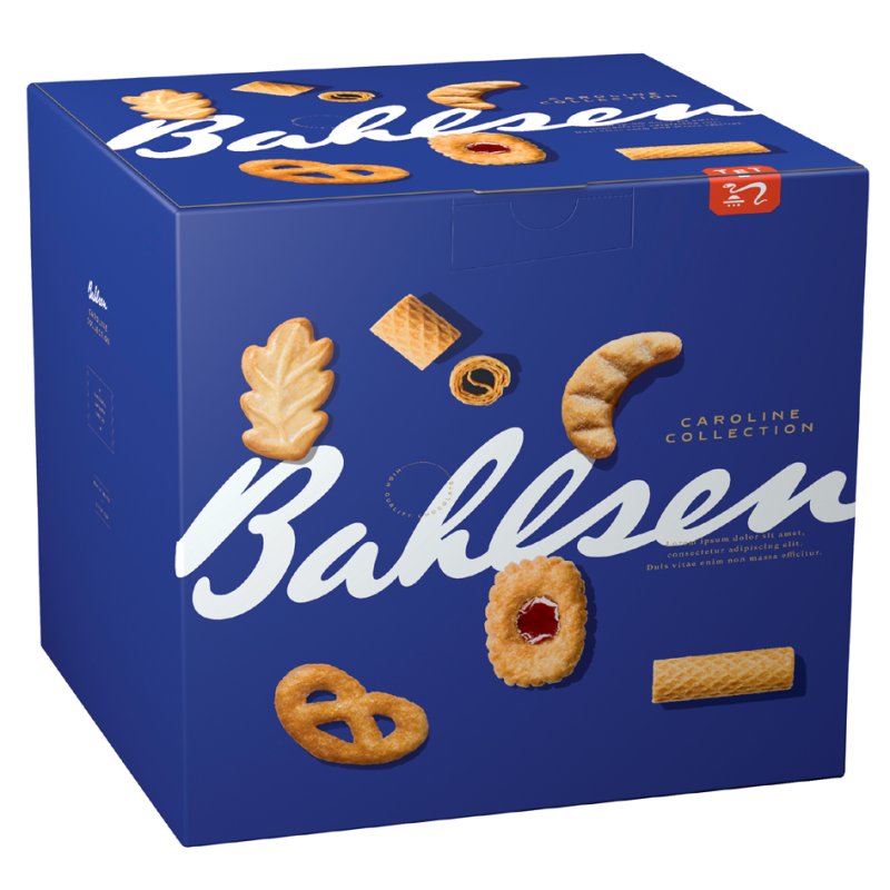 Bahlsen koekjesmix Caroline Collection, 6 variaties, 10 serveerunits à 161 g