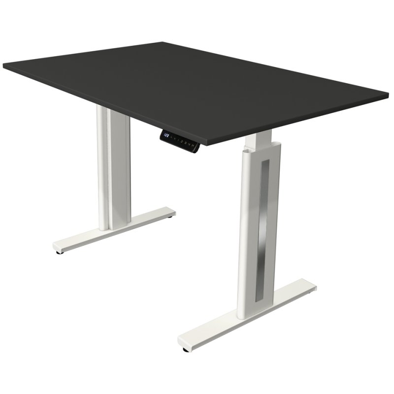 kerkmann bureau Move 3 fresh, assis-debout électrique, 180×80 cm, blanc