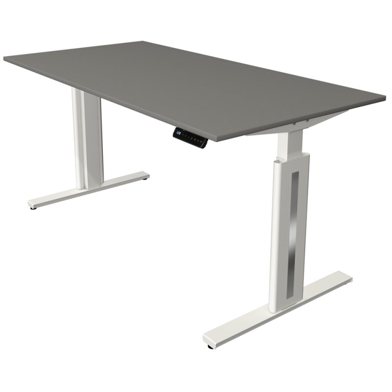 kerkmann bureau Move 3 fresh, assis-debout électrique, 180×80 cm, blanc