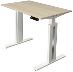 kerkmann zit-sta-bureau Move 3 fresh, elektrisch verstelbaar, 100×60 cm, wit