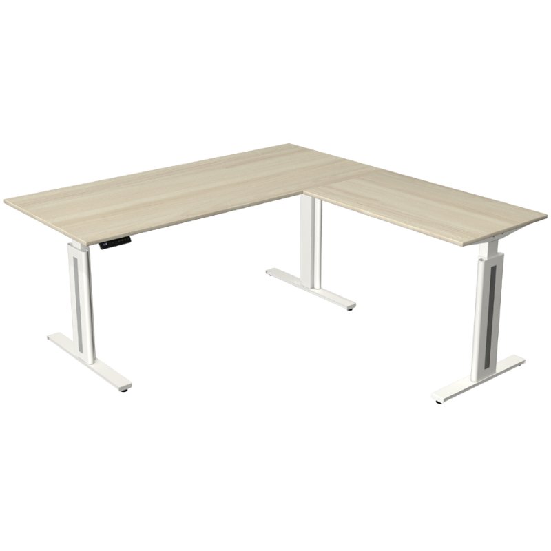 Kerkmann bureau assis-debout Move 3 fresh, réglable électriquement, élément supplémentaire, anthracite