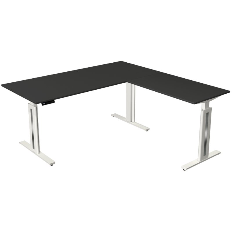 Kerkmann bureau assis-debout Move 3 fresh, réglable électriquement, élément supplémentaire, anthracite