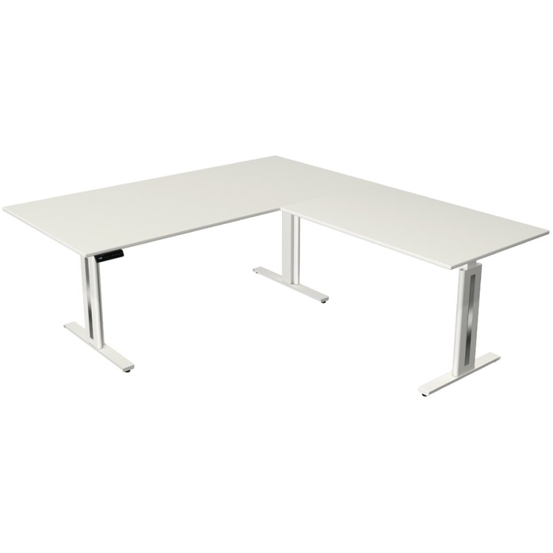 Kerkmann bureau assis-debout Move 3 fresh, réglable électriquement, élément supplémentaire, anthracite