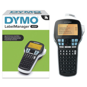Dymo LabelManager 420P labelprinter, handheld, USB-aansluiting, Li-ion accu