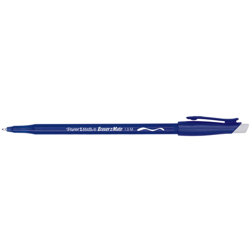 PAPER:MATE Replay stylo rétractable effaçable, noir, 0,7 mm, 40th anniversary