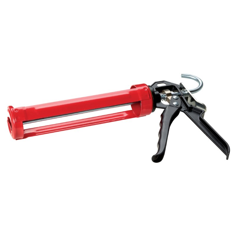 WESTEX pistolet à cartouche squelette, noir/rouge, cartouches 310 ml