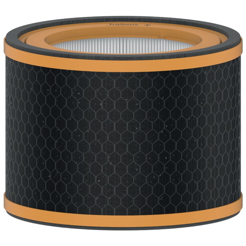 LEITZ filtre anti-odeur HEPA pour purificateur d'air TruSens Z-1000, noir/orange