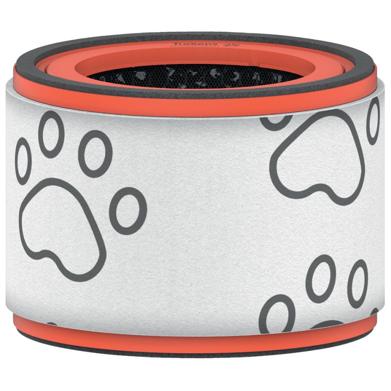 LEITZ HEPA filter for pets, black/red, TruSens Z-1000, washable, cotton pre-filter