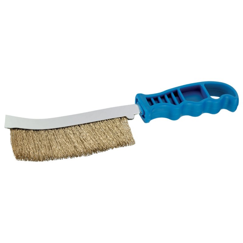 WESTEX brosse métallique, poignée plastique, surface antidérapante