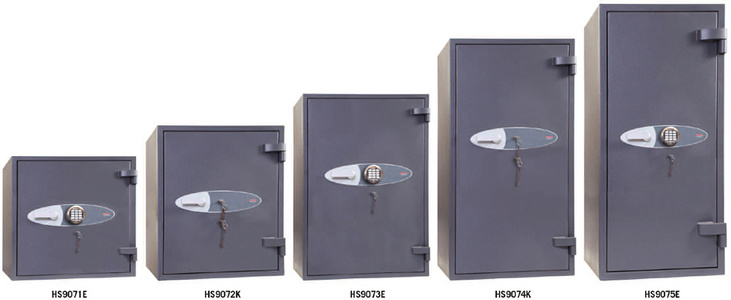phoenix COSMOS HS9071E kluis, 121 liter, grafietgrijs RAL7024, elektronisch slot