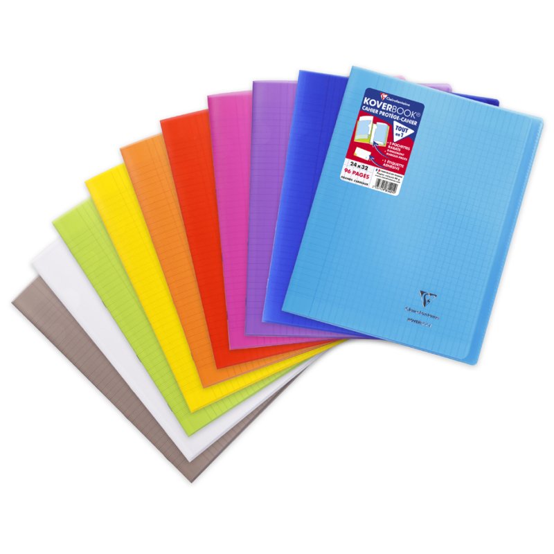 Clairefontaine schrift Koverbook, 240×320 mm, geruit, 96 pagina's