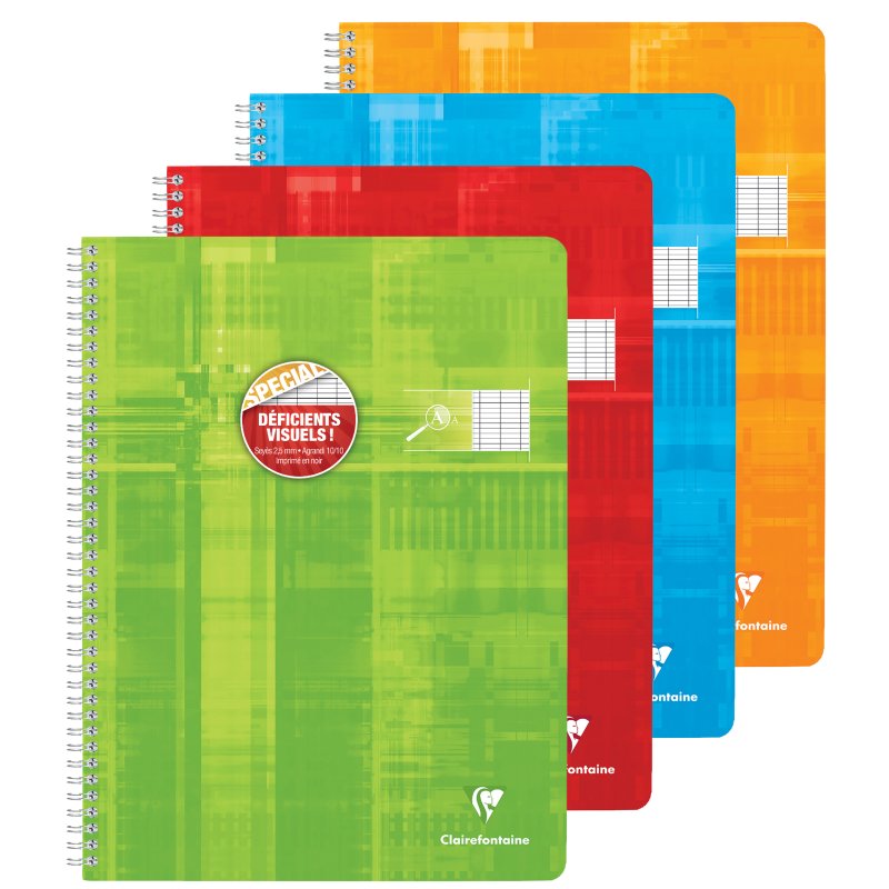 Clairefontaine notebook, 240×320 mm, large ruled, 100 pages