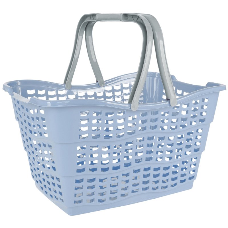 keeeper panier de transport Alma, 15 litres, bleu nordique, 400×290×225 mm