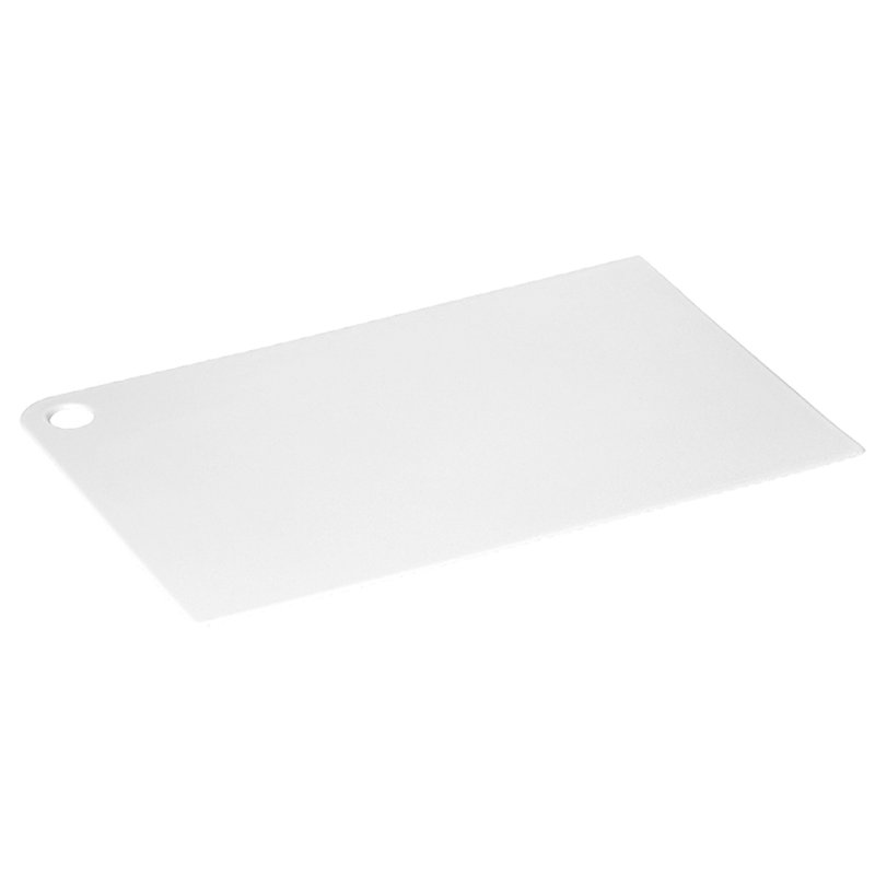 Plast Team Planche de coupe, 244 × 172 mm, blanc, LDPE alimentaire