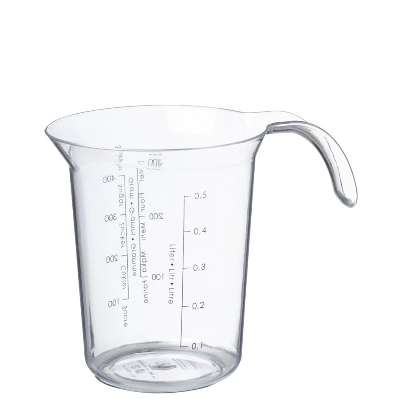 plast team verre à mesurer Palermo, transparent, 0,2 litre