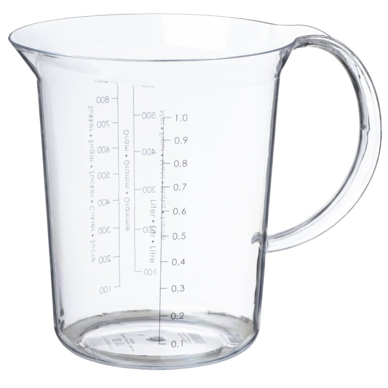 plast team verre à mesurer Palermo, transparent, 0,2 litre