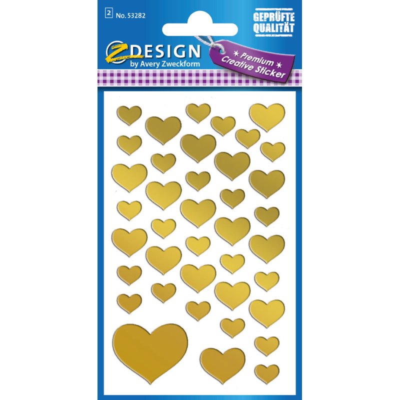AVERY Zweckform transparent stickers, no borders, 78 pieces