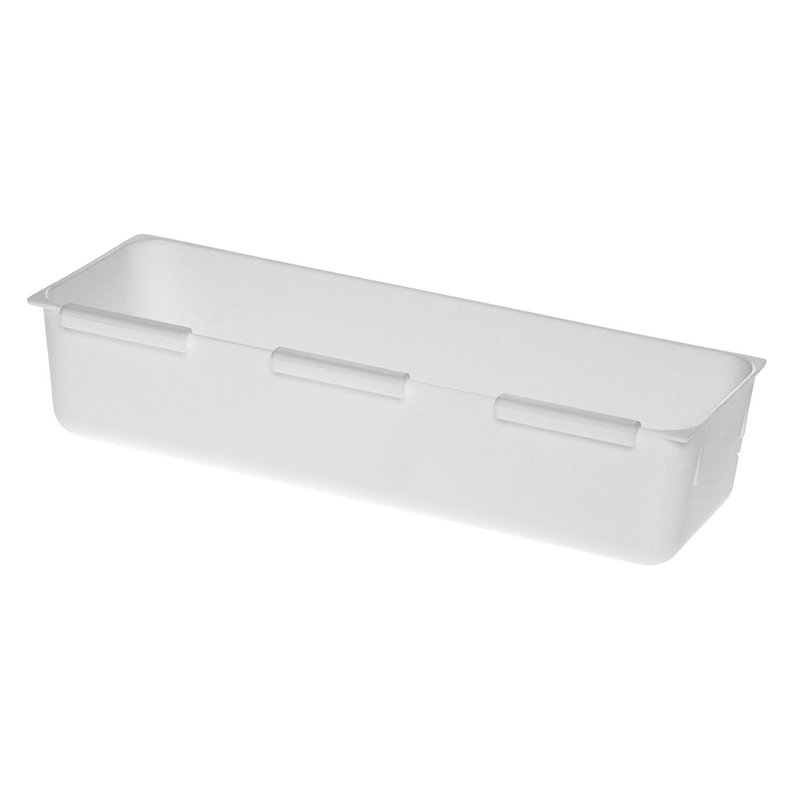 plast team drawer insert module no. 7, white, 375×155×50 mm, PPH