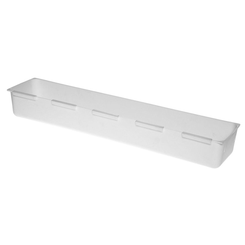 plast team drawer insert module no. 7, white, 375×155×50 mm, PPH
