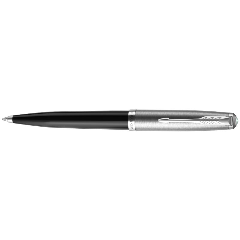Parker Stylo Parker 51, noir, mécanisme de rotation, pointe moyenne