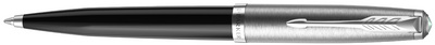 PARKER balpen 51 Burgundy, draaimechanisme, zwarte inkt, M