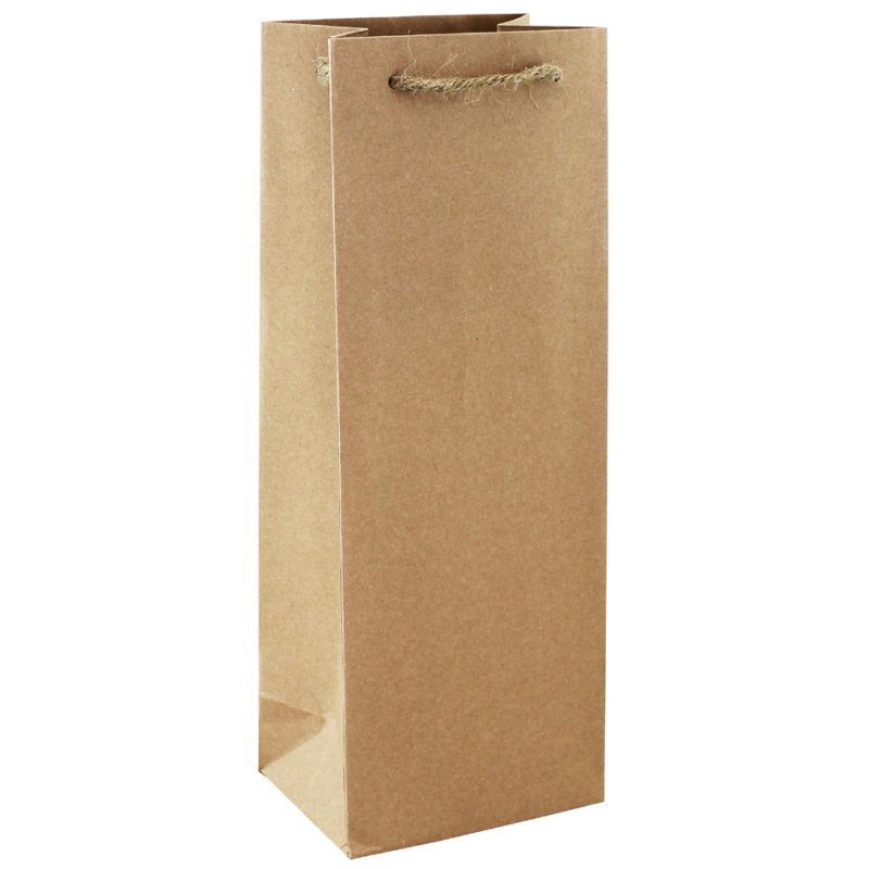 Clairefontaine flessentas kraft bruin, draagkoord, 127×90×355 mm