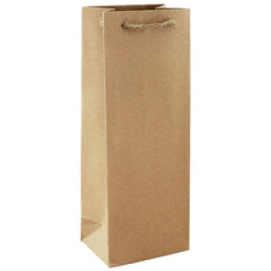 Clairefontaine flessentas kraft bruin, draagkoord, 127×90×355 mm