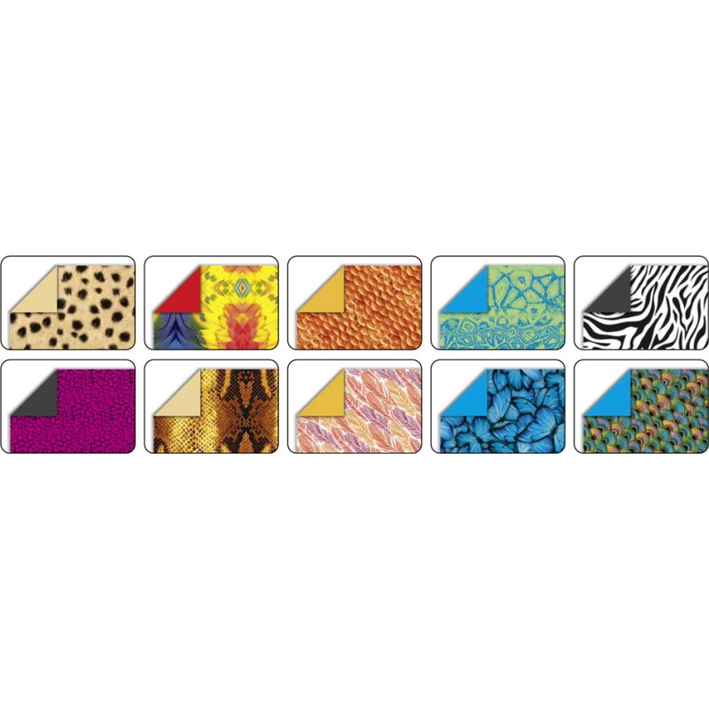 folia vouwpapier Wildlife, 150×150 mm, 80 g/m², 50 vel