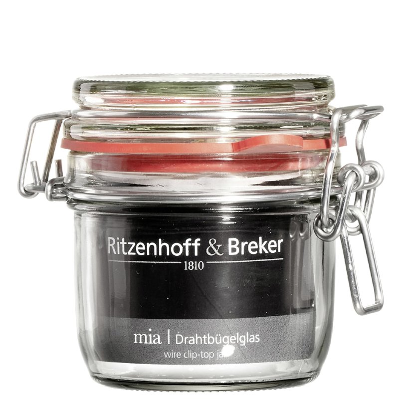 Ritzenhoff & Breker pot de conservation MIA, 255 ml, fermeture à baïonnette, 6 pièces