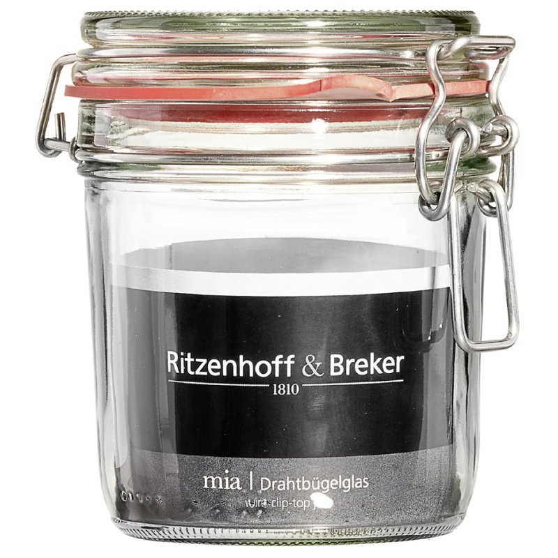 Ritzenhoff & Breker pot de conservation MIA, 255 ml, fermeture à baïonnette, 6 pièces