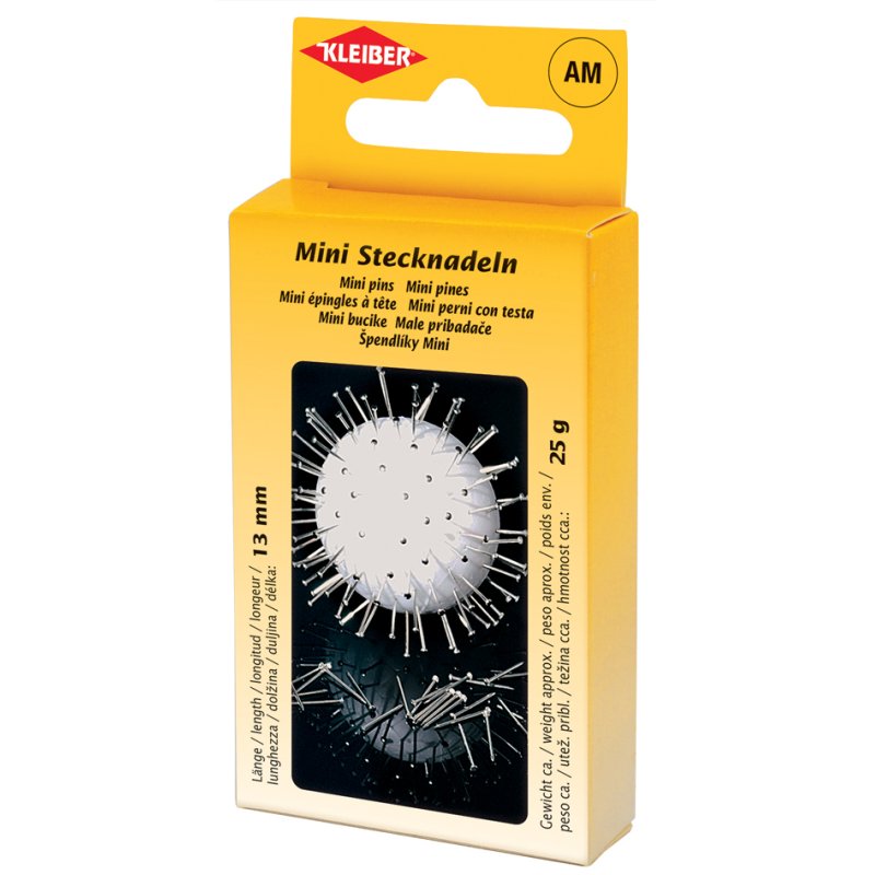 KLEIBER mini-épingles, acier inoxydable, 13 mm, env. 25 g
