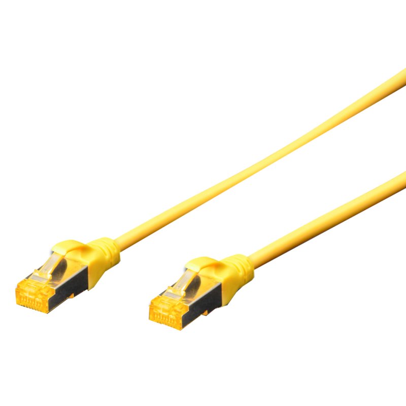DIGITUS câble réseau Cat 6A S/FTP, 5 mètres, gris, 10 pièces