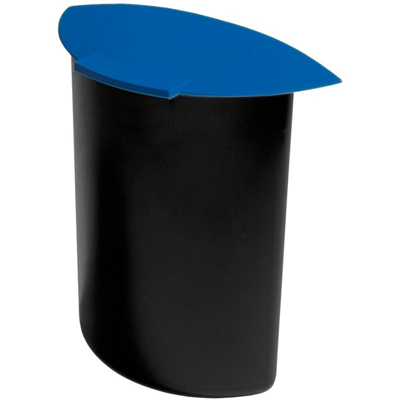 HAN bac de déchet MOON, PP, 6 litres, couvercle bleu