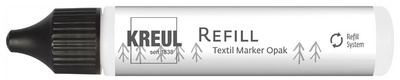 KREUL navulling voor textielstiften OPAK, ondoorzichtig, zwart, 25 ml