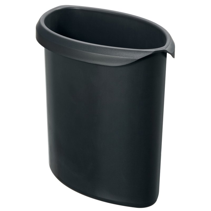 HAN bac de déchet intérieur, gris clair, 2 litres, 5 pièces