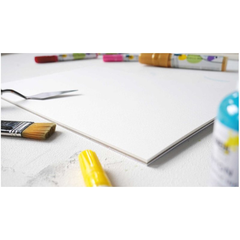 KREUL bloc de dessin Paper Acrylic, A4, 10 feuilles, 260 g/m²