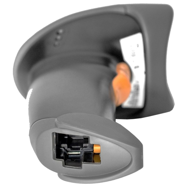 DIGITUS Lecteur de code-barres 1D portable, 200 scans/min, gris