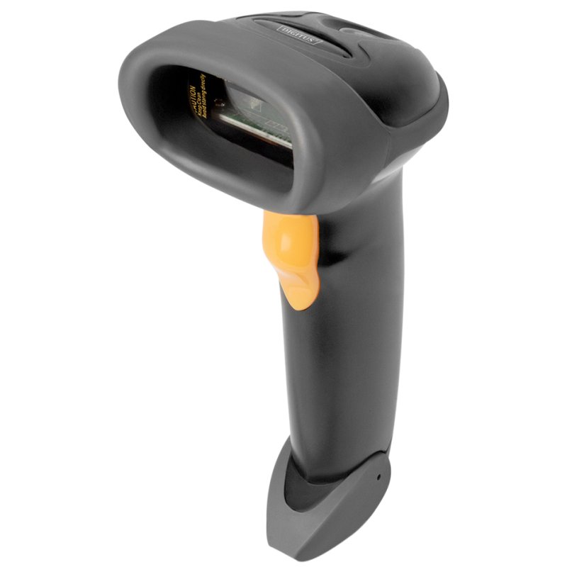 DIGITUS lecteur de codes-barres sans fil 2D, Bluetooth, 200 scans/minute