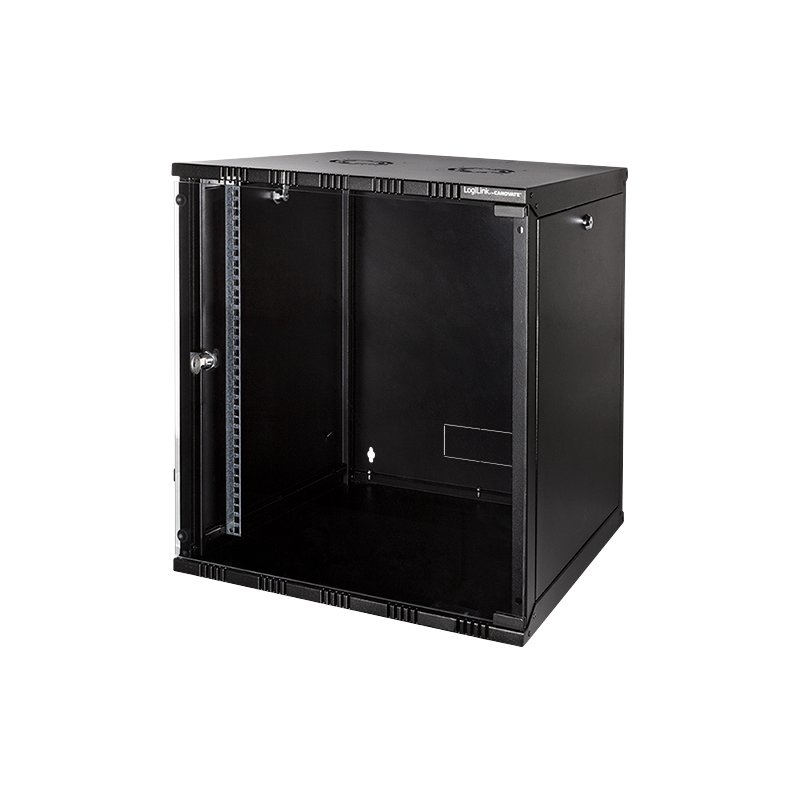 LogiLink Armoire murale professionnelle SOHO 19", 15 HE, gris RAL7035