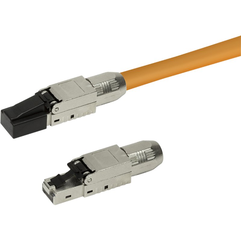 LogiLink Professional connecteur Cat.6A 10GbE, montage sur le terrain, câble rond 5-8,5 mm