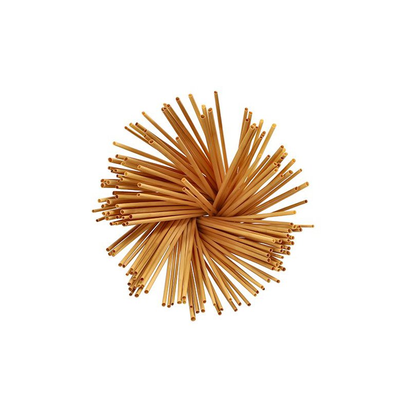 PAPSTAR pailles en paille naturel, 150 mm, 4 mm diamètre, 250 pièces