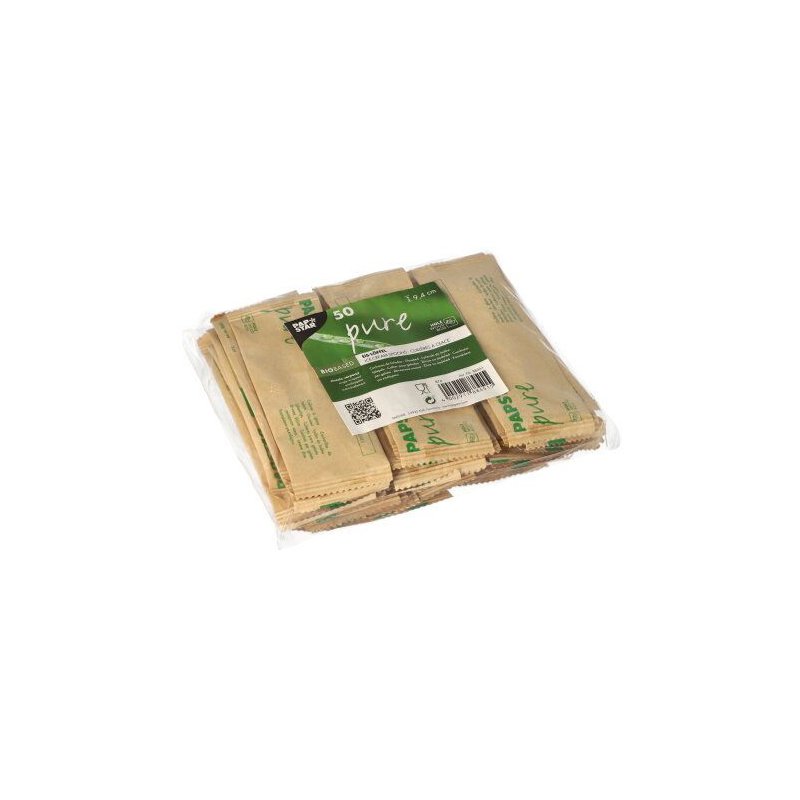 PAPSTAR cuillères à glace en bois naturel, 94 mm, 50 pièces