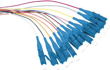 LogiLink Professional optische vezelnaloper-set, LC-simplex, OS2, 2,0 m