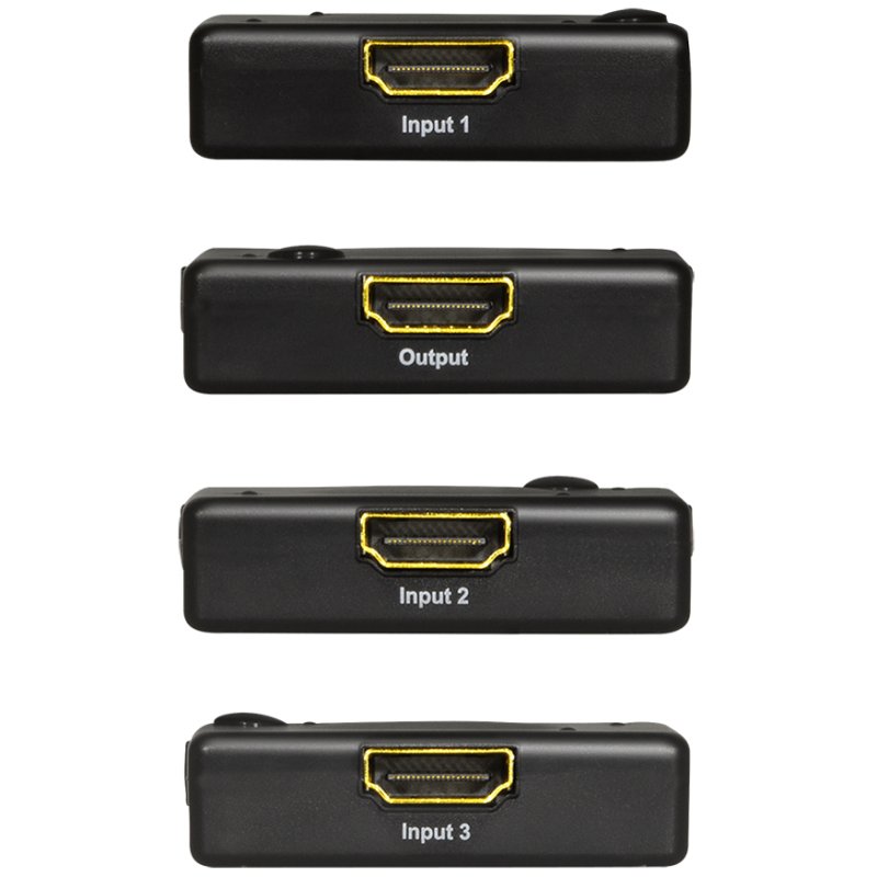 LogiLink Commutateur Full HD Mini HDMI, 3 ports, noir