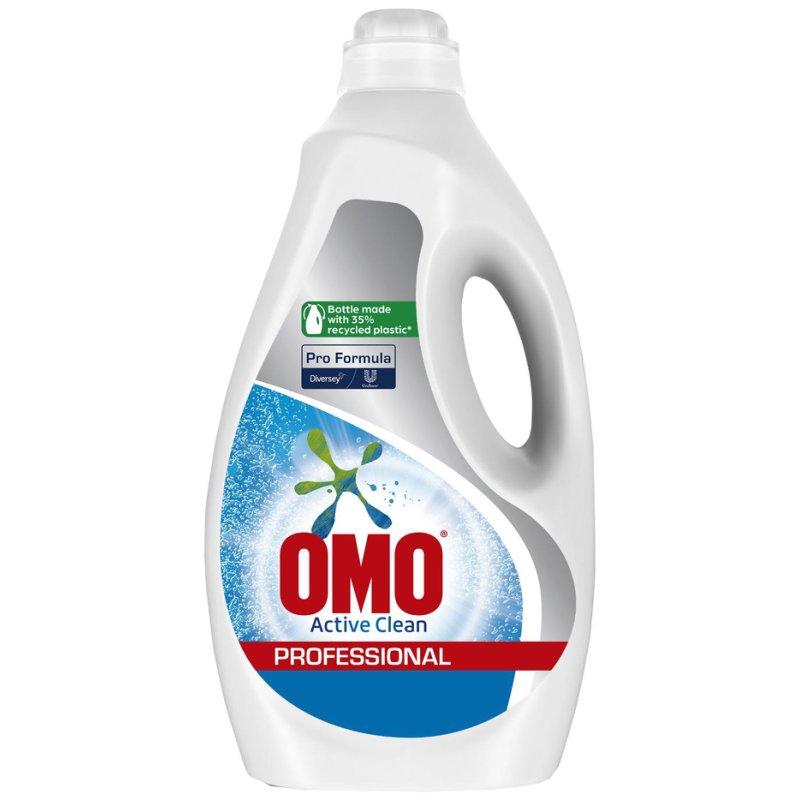 OMO vloeibaar wasmiddel Professioneel Actieve Reiniging, 5 liter, 71 wasbeurten