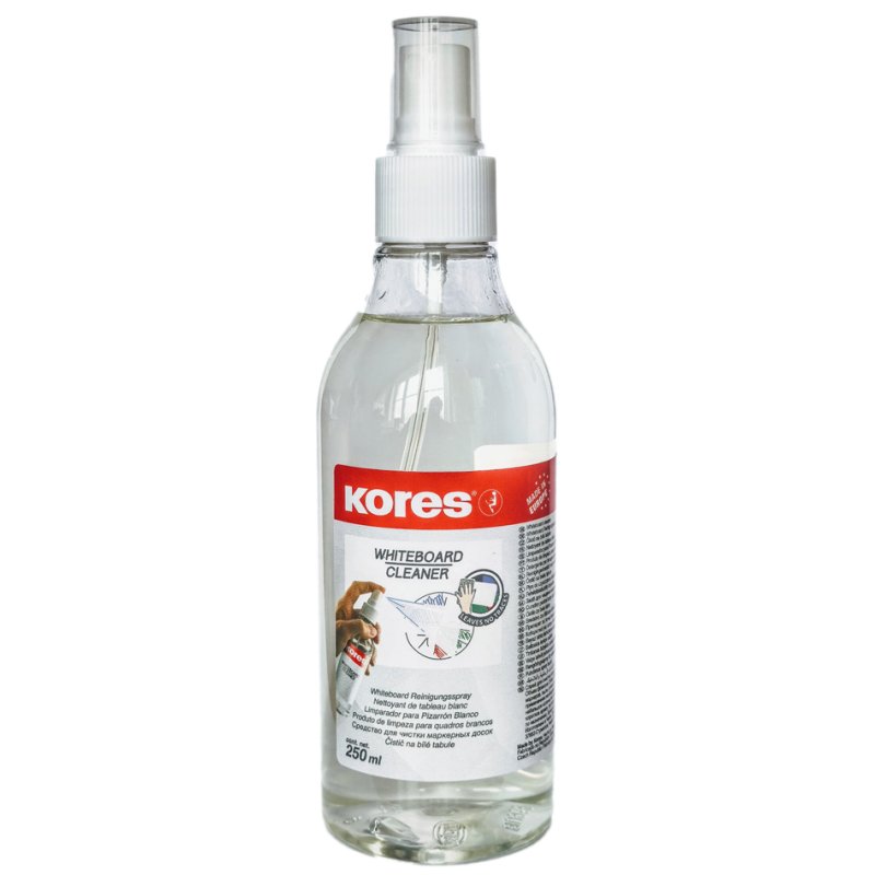 Kores nettoyant tableau blanc, spray pompe, parfum agrumes, 250 ml