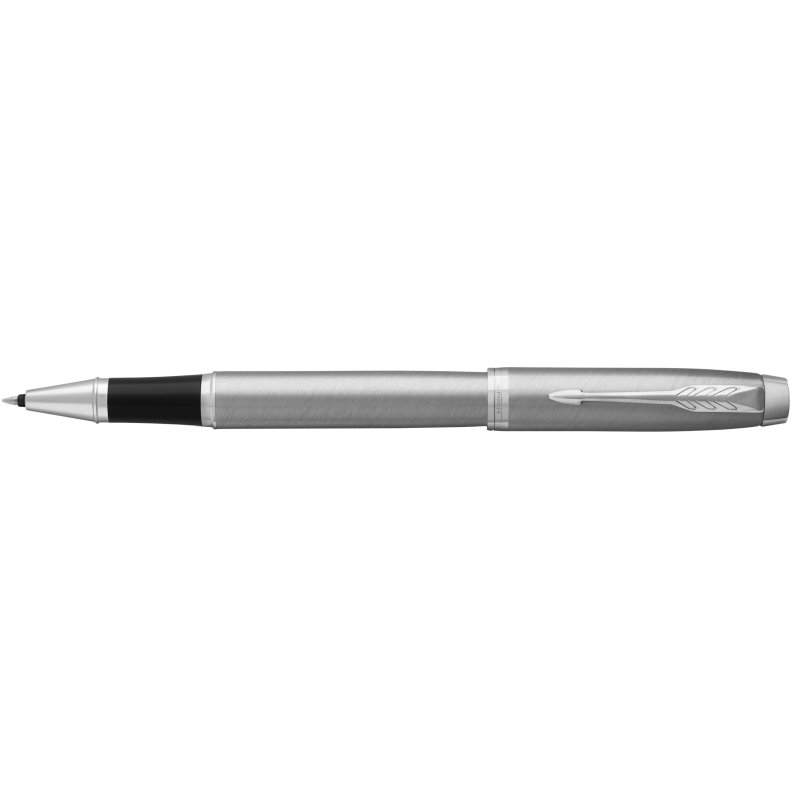 PARKER IM Essential rollerball pen, black with chrome, M line width