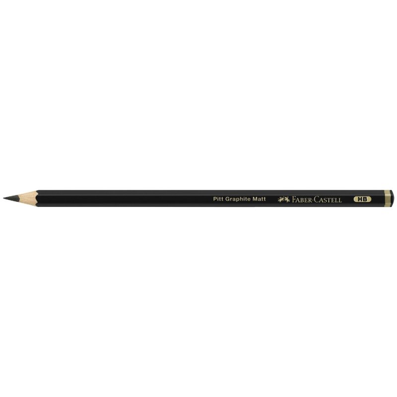 Faber-Castell Pitt Graphite Matt crayon, 10B, graphite mat
