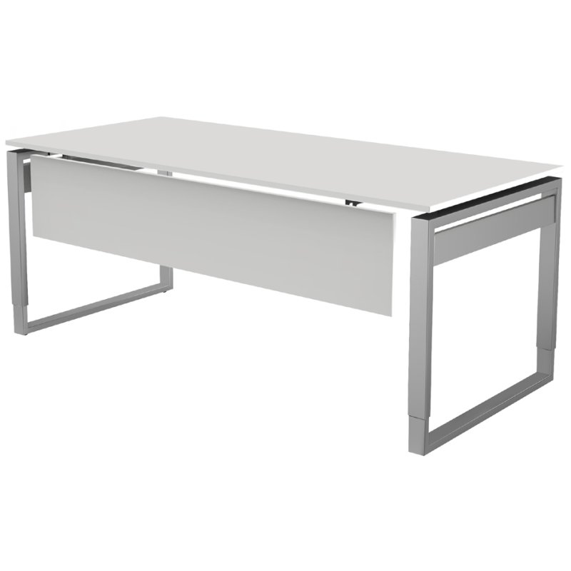 Kerkmann Écran de Bureau 3719, blanc, 1450×16×300 mm